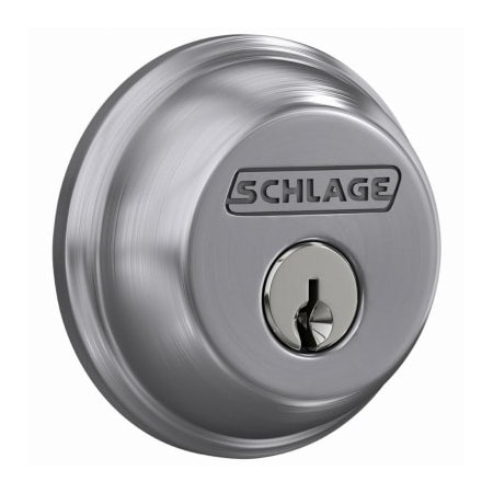 Schlage Lock CHR SGL Cyl Dead Bolt B60CSG626